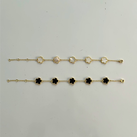 Clover chain bracelets - Picture 5 of 6